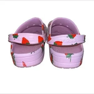 Crocs Baya ? Strawberry Pink Clogs Size M 13 / W 15 Crocs Baya Clogs Unisex Mens 6 Womens 8 Pink Lemonade  main image 4